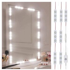 Vanity Make Up LED Lights - Dimmable Touch Control Strip - 💡NWT